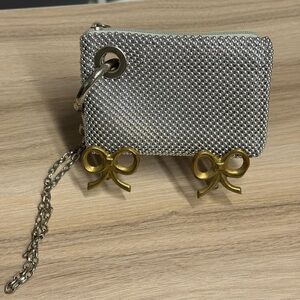 Unbranded Silver Mesh Chain Mail Keychain Wallet
